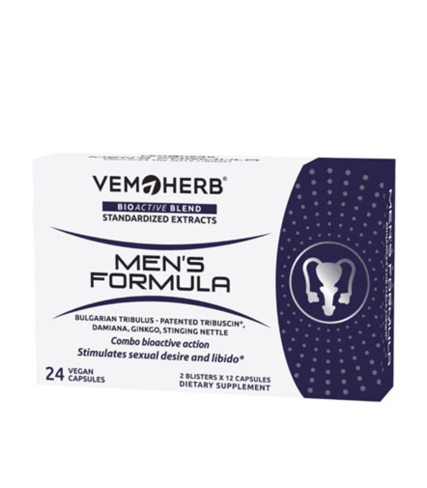 VEMOHERB Men’s Formula / 24 Caps VEMOHERB Men’s Formula / 24 Caps